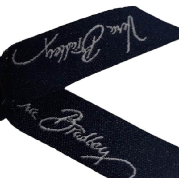 VERA BRADLEY Navy Blue Magnetic Folding Quilted Clutch - Picture 5 of 7